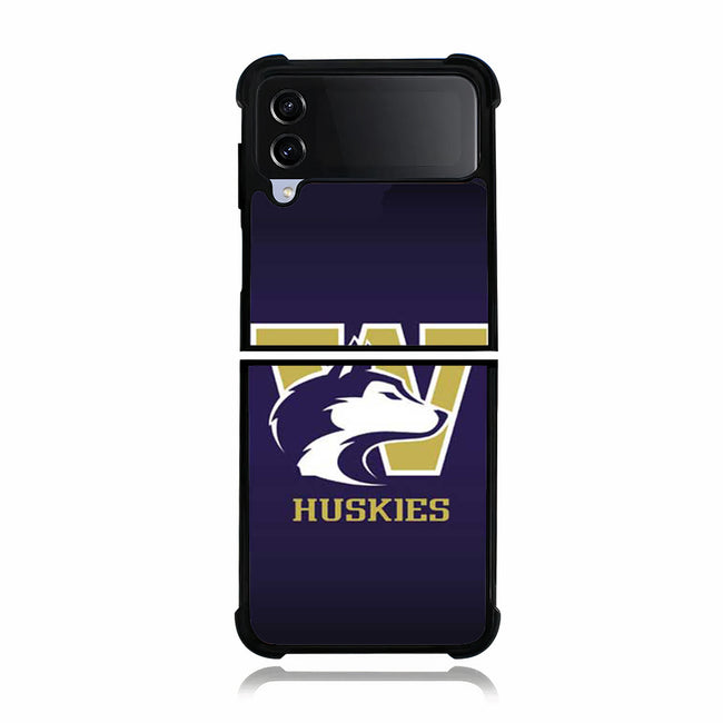 Washington Huskies logo Samsung Galaxy Z Flip 4 5G Case