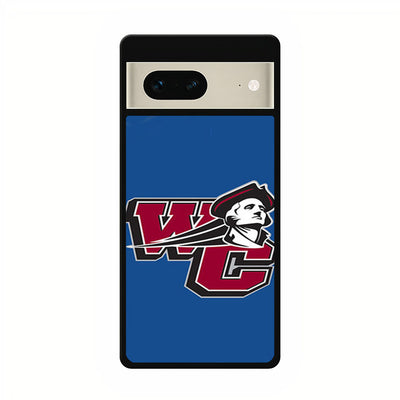 WASHINGTTON COLEGE LOGO BLUE google pixel 7 case cover