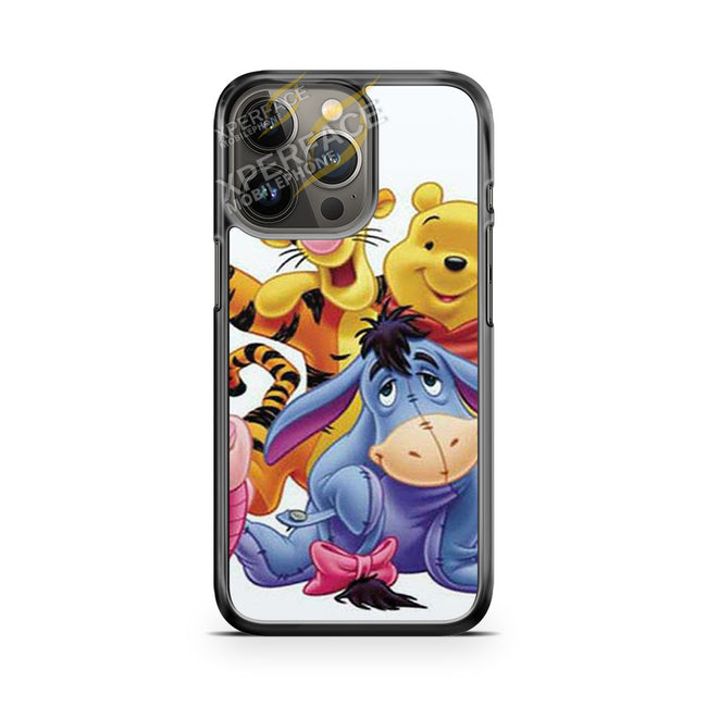 Winnie The Pooh group shot iPhone 14 Pro max case