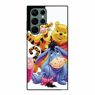 Winnie The Pooh group shot Samsung Galaxy S23 Ultra case cover