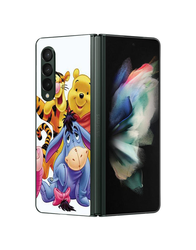 Winnie The Pooh group shot Samsung Galaxy Z Fold 4 | Fold 5 | Fold 6 5G Case