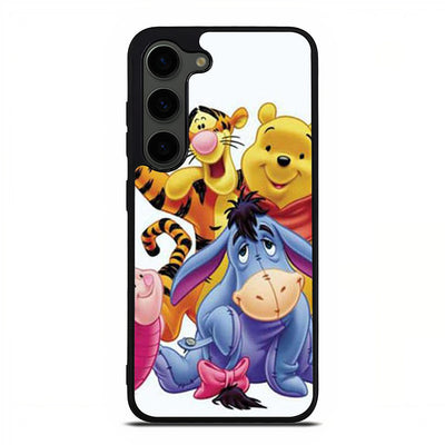 Winnie The Pooh group shot Samsung Galaxy S23 Plus | Samsung Galaxy S24 Plus case cover