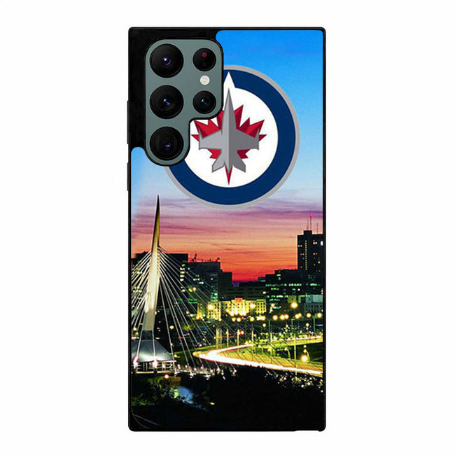 Winnipeg Jets Skyline Samsung Galaxy S23 Ultra case cover