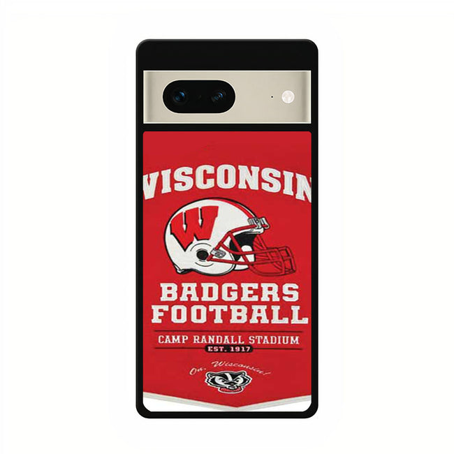 Wisconsin Badgers champ banner google pixel 7 case cover