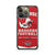 Wisconsin Badgers champ banner iPhone 13 Pro max case
