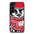 Wisconsin Badgers logo red Samsung Galaxy S23 Plus case cover