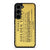 Wonkas Golden Ticket Samsung Galaxy S23 case | Samsung Galaxy S24 case