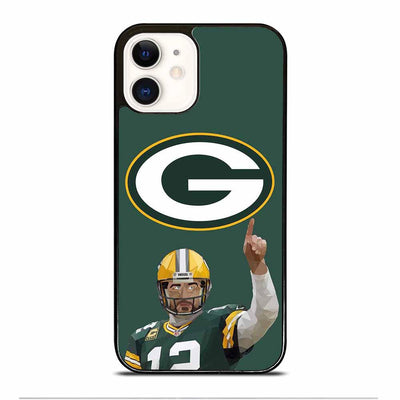 Aaron Rodgers Packers Art iPhone 12 Case - XPERFACE