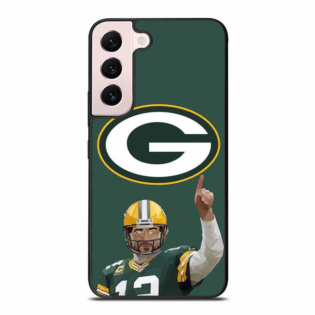 Aaron Rodgers Packers Art Samsung S22 Plus Case - XPERFACE