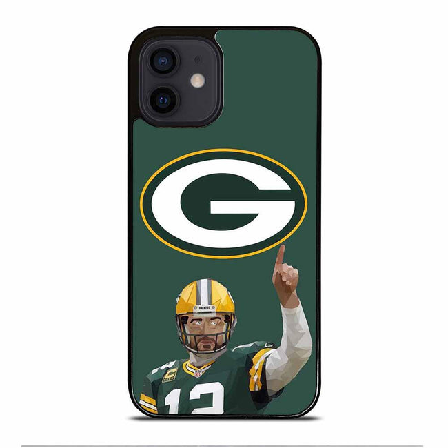 Aaron Rodgers Packers Art iPhone 12 Mini case - XPERFACE