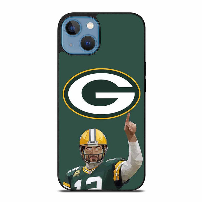 Aaron Rodgers Packers Art iPhone 13 Case - XPERFACE