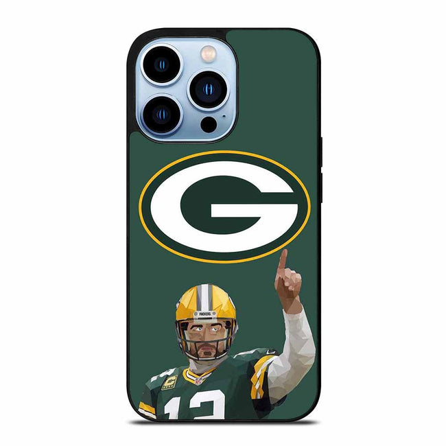Aaron Rodgers Packers Art iPhone 13 Pro Case cover - XPERFACE