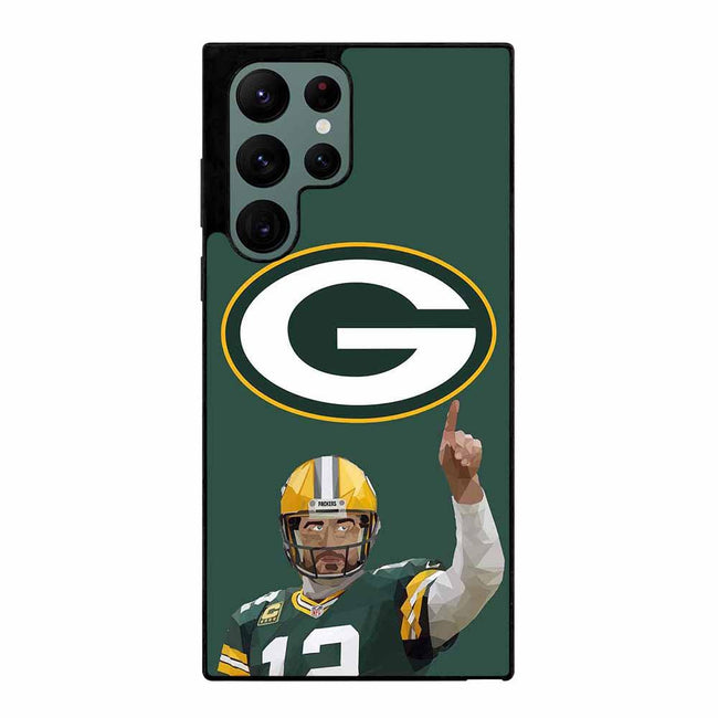 Aaron Rodgers Packers Art Samsung S22 Ultra Case - XPERFACE