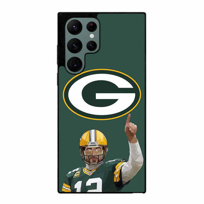 Aaron Rodgers Packers Art Samsung S23 Ultra Case