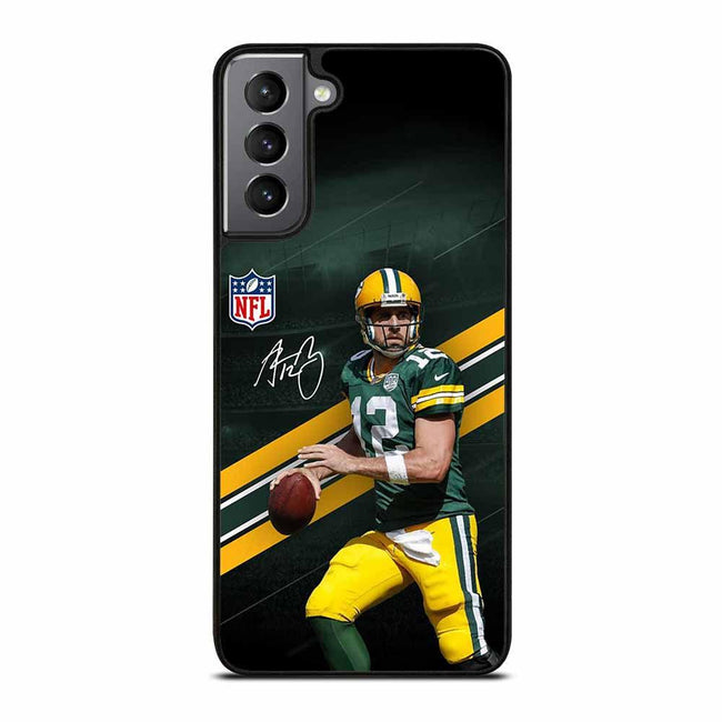 Aaron Rodgers Packers Signature Samsung Galaxy S21 Case - XPERFACE