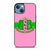 Aka Pink And Green iPhone 13 Case - XPERFACE