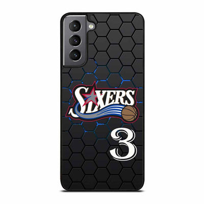 Allen Iverson Sixers Jersey Samsung Galaxy S21 Plus Case - XPERFACE