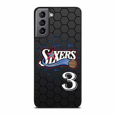 Allen Iverson Sixers Jersey Samsung Galaxy S21 Case - XPERFACE