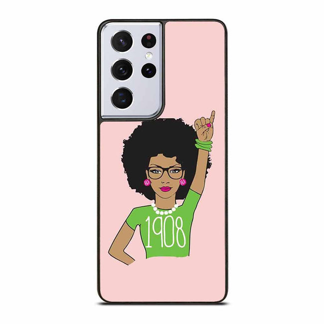 Alpha kappa alpha pink Samsung Galaxy S21 Ultra Case - XPERFACE