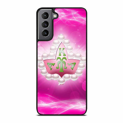 Alpha kappa alpha pink Samsung Galaxy S21 Case - XPERFACE