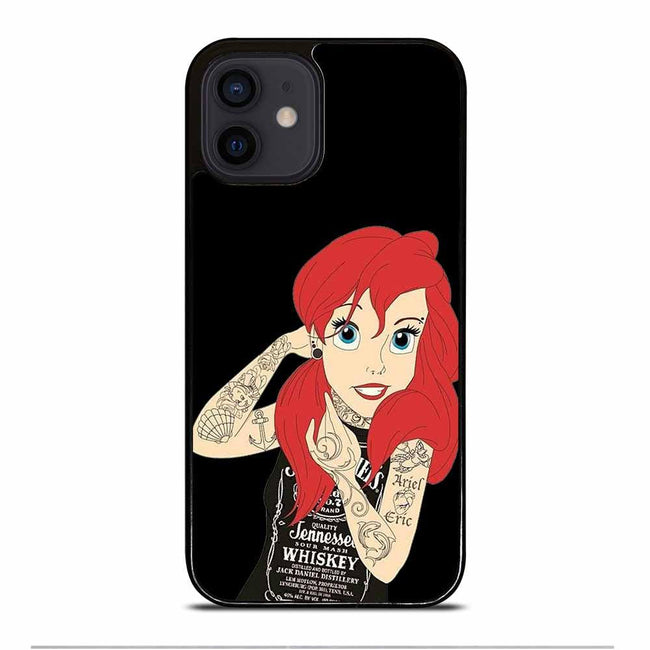 Ariel Mermaid Tattoo iPhone 12 Mini case - XPERFACE