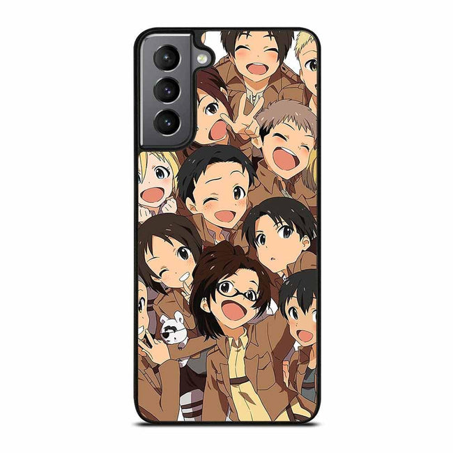 Attack On Titan Kawaii Samsung Galaxy S21 Plus Case - XPERFACE