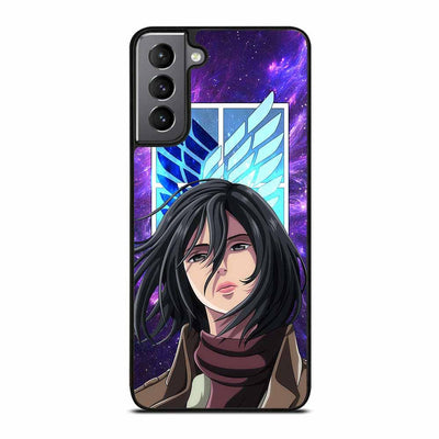 Attack On Titan Mikasa Ackerman Cute Samsung Galaxy S21 Case - XPERFACE