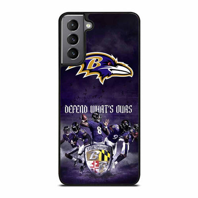 Baltimore Ravens football team Samsung Galaxy S21 Case - XPERFACE