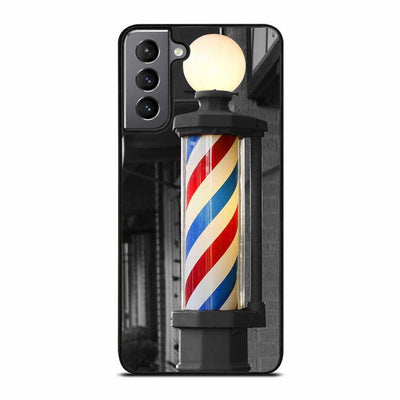 Barber pole hair cut babber pole hair cute Samsung Galaxy S21 Plus Case - XPERFACE