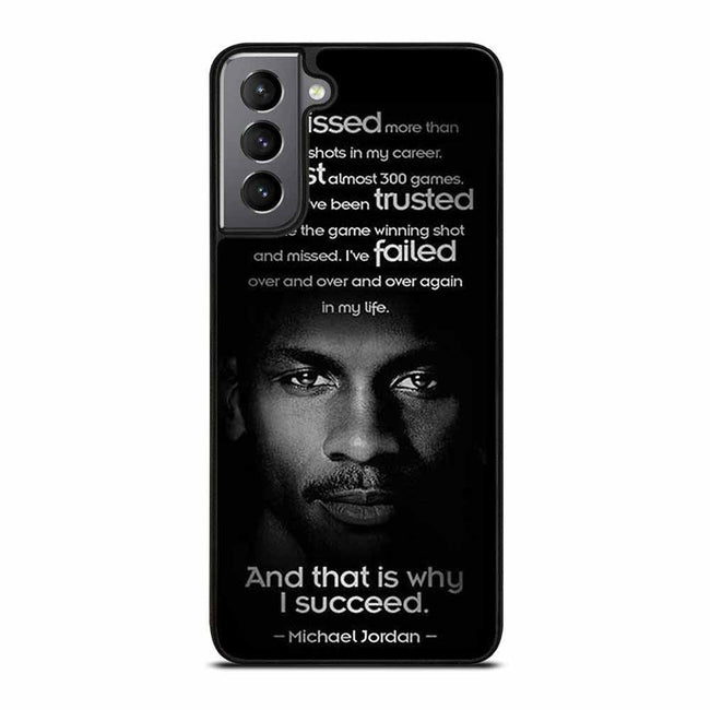 Best michael jordan quote Samsung Galaxy S21 Case - XPERFACE