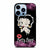Betty Boop Kiss Pink Smoke iPhone 12 Pro Max Case - XPERFACE