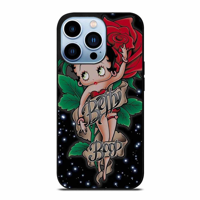 Betty Boop Rose iPhone 12 Pro Max Case cover - XPERFACE