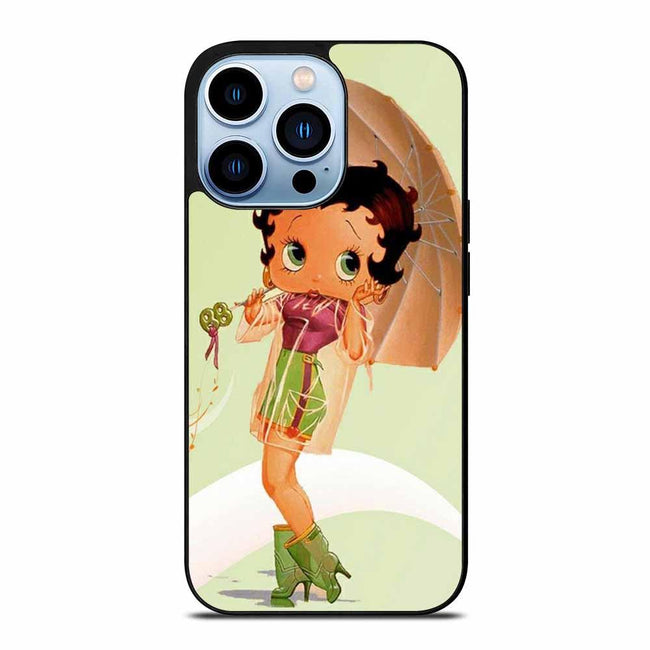 Betty boop umbrella umbrella iPhone 12 Pro Case - XPERFACE