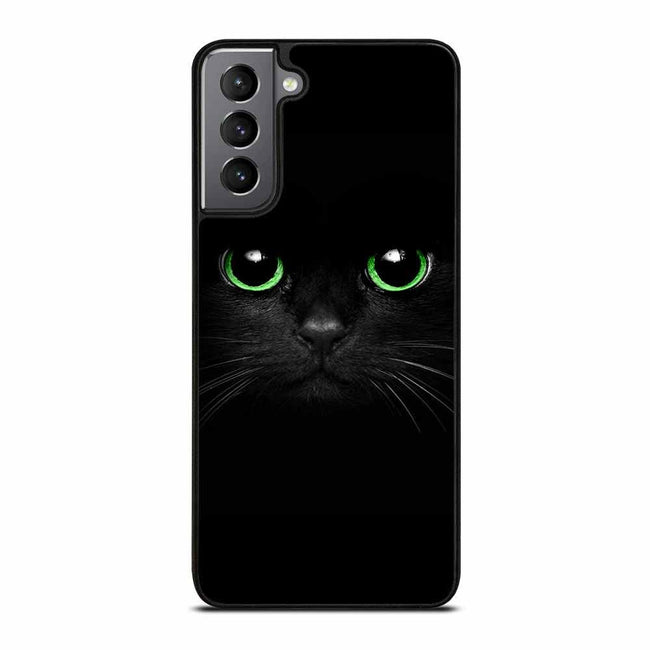 Black cat face Samsung Galaxy S21 Plus Case - XPERFACE