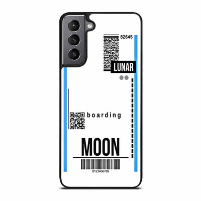 Boarding Pass Moon Samsung Galaxy S21 Plus Case - XPERFACE