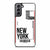 Boarding Pass New York Samsung Galaxy S21 Plus Case - XPERFACE