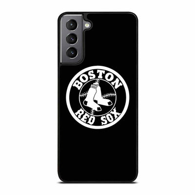 Boston Red Sox Black Logo Samsung Galaxy S21 Plus Case - XPERFACE