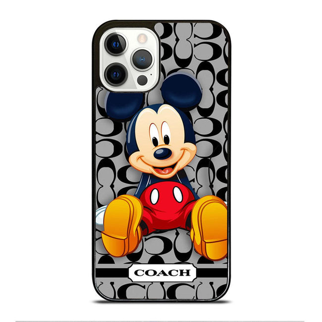 coach mickey mouse cartoon iPhone 12 Pro Case Cover - XPERFACE