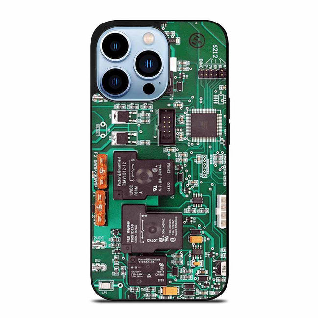 Computer Motherboard Circuit Board iPhone 12 Pro Case cover - XPERFACE