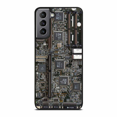 Computer Motherboard Circuit Samsung Galaxy S21 Plus Case - XPERFACE