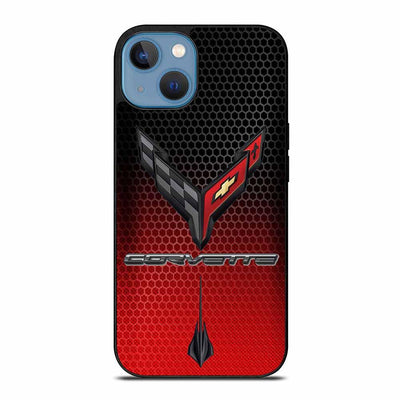 Corvette c8 black red iPhone 13 Case - XPERFACE