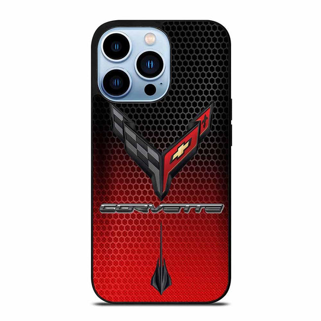 Corvette c8 black red iPhone 12 Pro Case cover - XPERFACE
