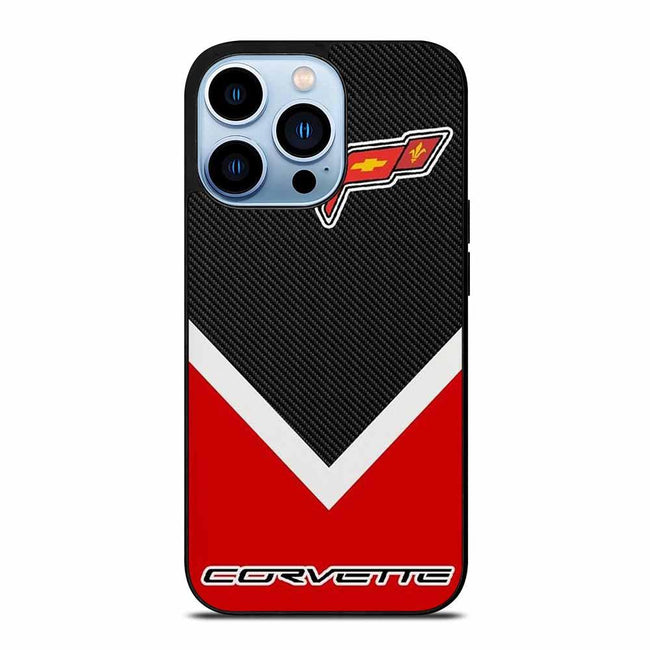 Corvette logo carbon iPhone 13 Pro Case cover - XPERFACE