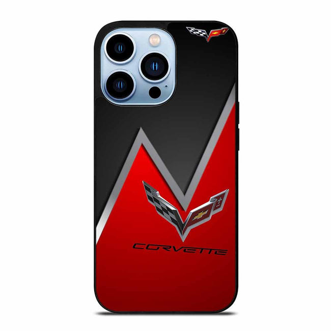 Corvette red logo 1 iPhone 13 Pro Case cover - XPERFACE