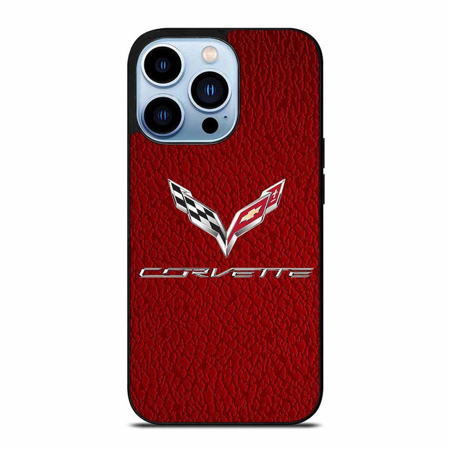 Corvette red logo iPhone 13 Pro Case cover - XPERFACE
