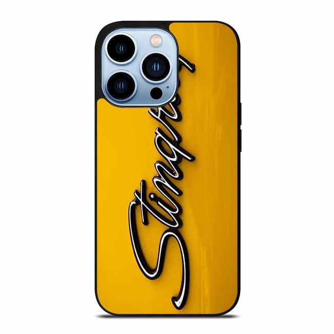 Corvette stingray c7 yellow 1 iPhone 12 Pro Case cover - XPERFACE