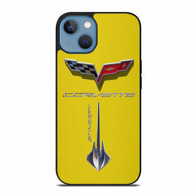 Corvette stingray c7 yellow iPhone 13 Case - XPERFACE