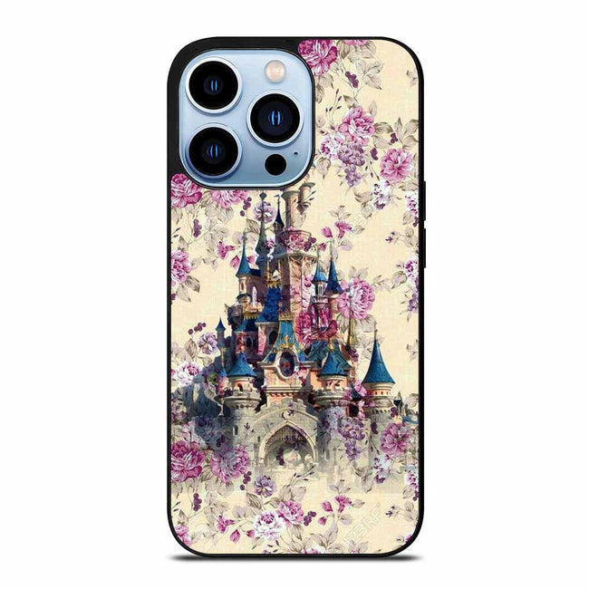 Disney sleeping beauty castle floral iPhone 12 Pro Case - XPERFACE