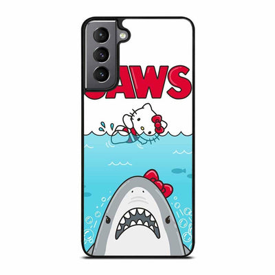 Jaws hello kitty Samsung Galaxy S21 Case - XPERFACE