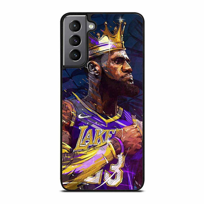 Lebron James King Art Samsung Galaxy S21 Case - XPERFACE